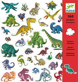 Stickers Djeco Dinosaurier
